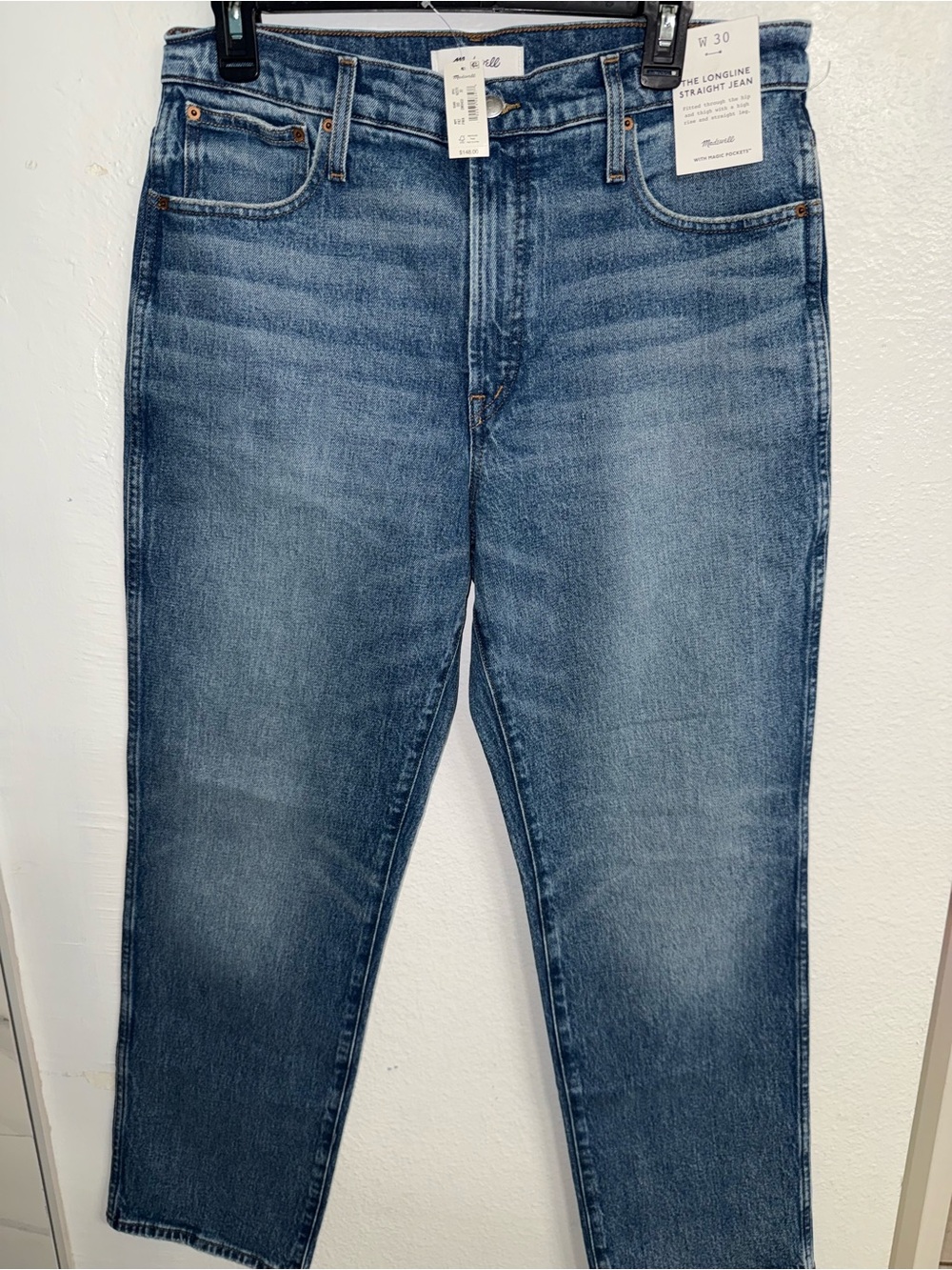 Madewell THE LONGLINE
STRAIGHT JEAN
